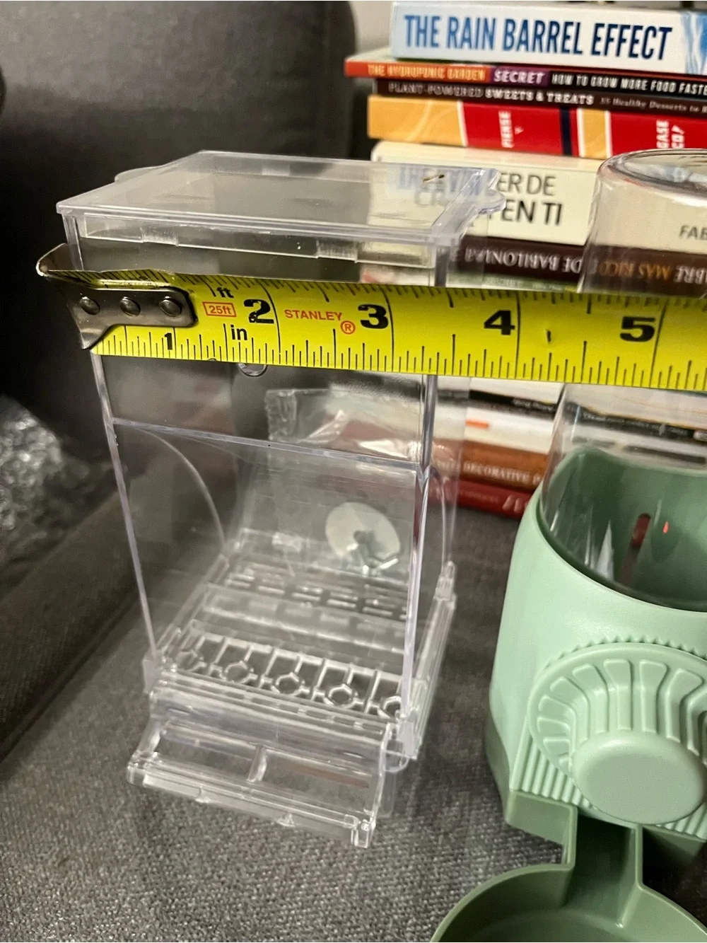 Mint Green Automatic Pet Feeder Dispenser